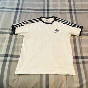 Adidas cuffed sleeve T-shirt
